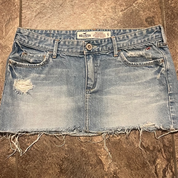 Hollister Jean Skirt - Picture 1 of 4